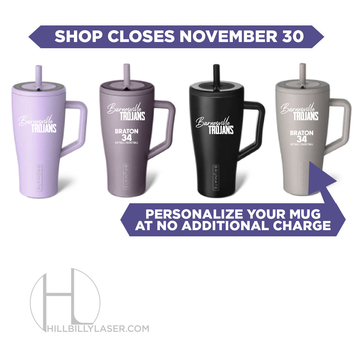 Brümate 40oz Era Tumbler • BVille Prom