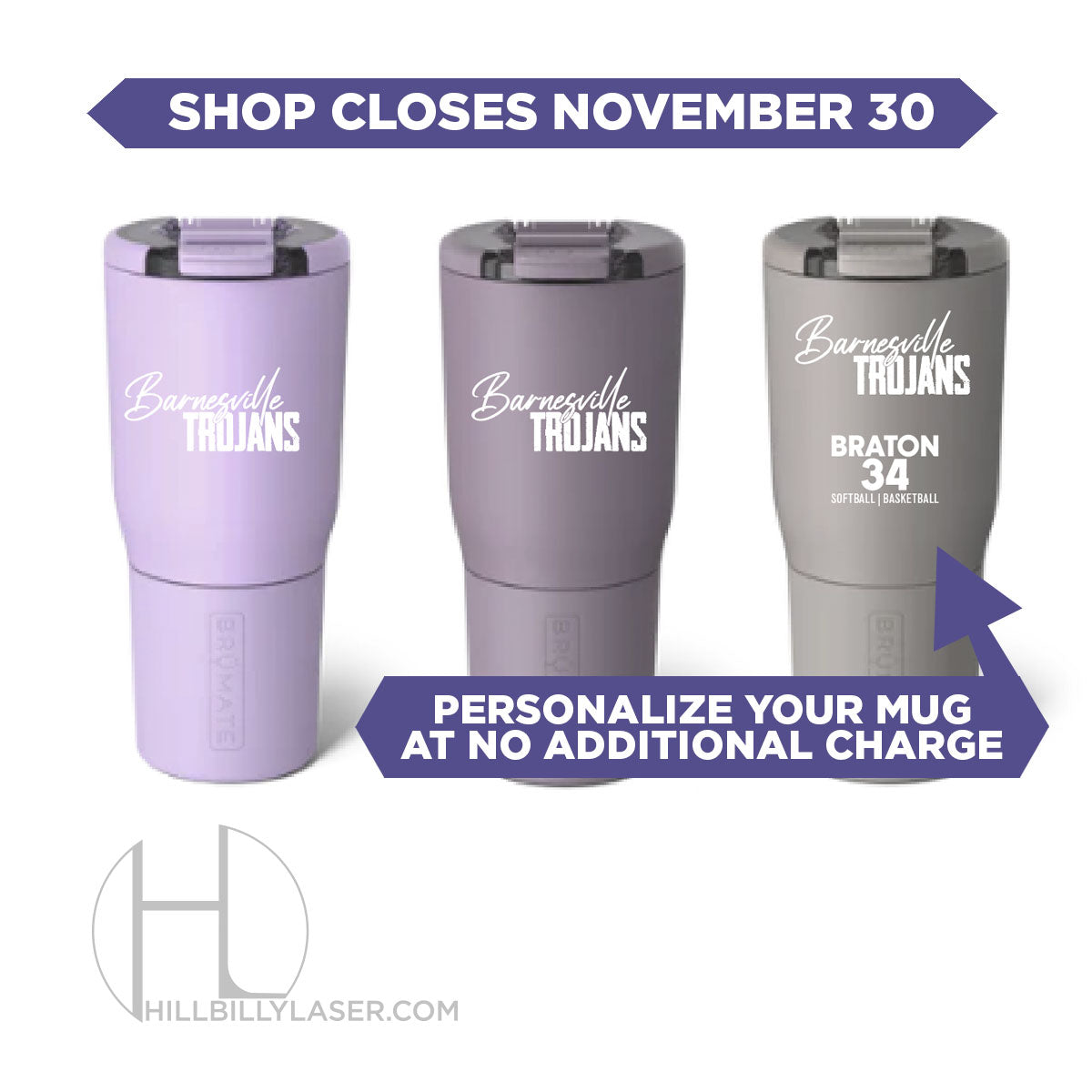 Brümate 25oz Nav • BVille Prom