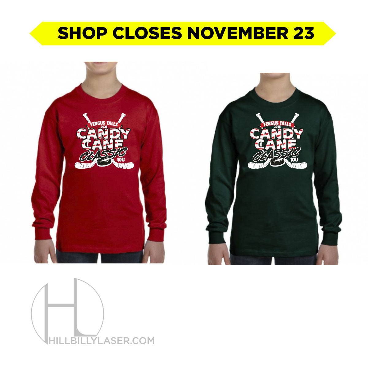 10U Hockey • Long Sleeve T-Shirt (youth)