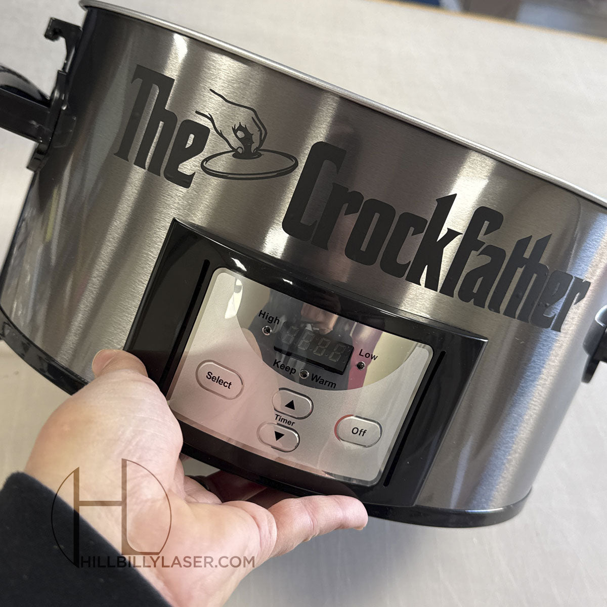 Custom Vinyl Lettering - Hillbilly Laser