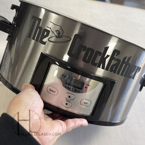 Custom Vinyl Lettering - Hillbilly Laser