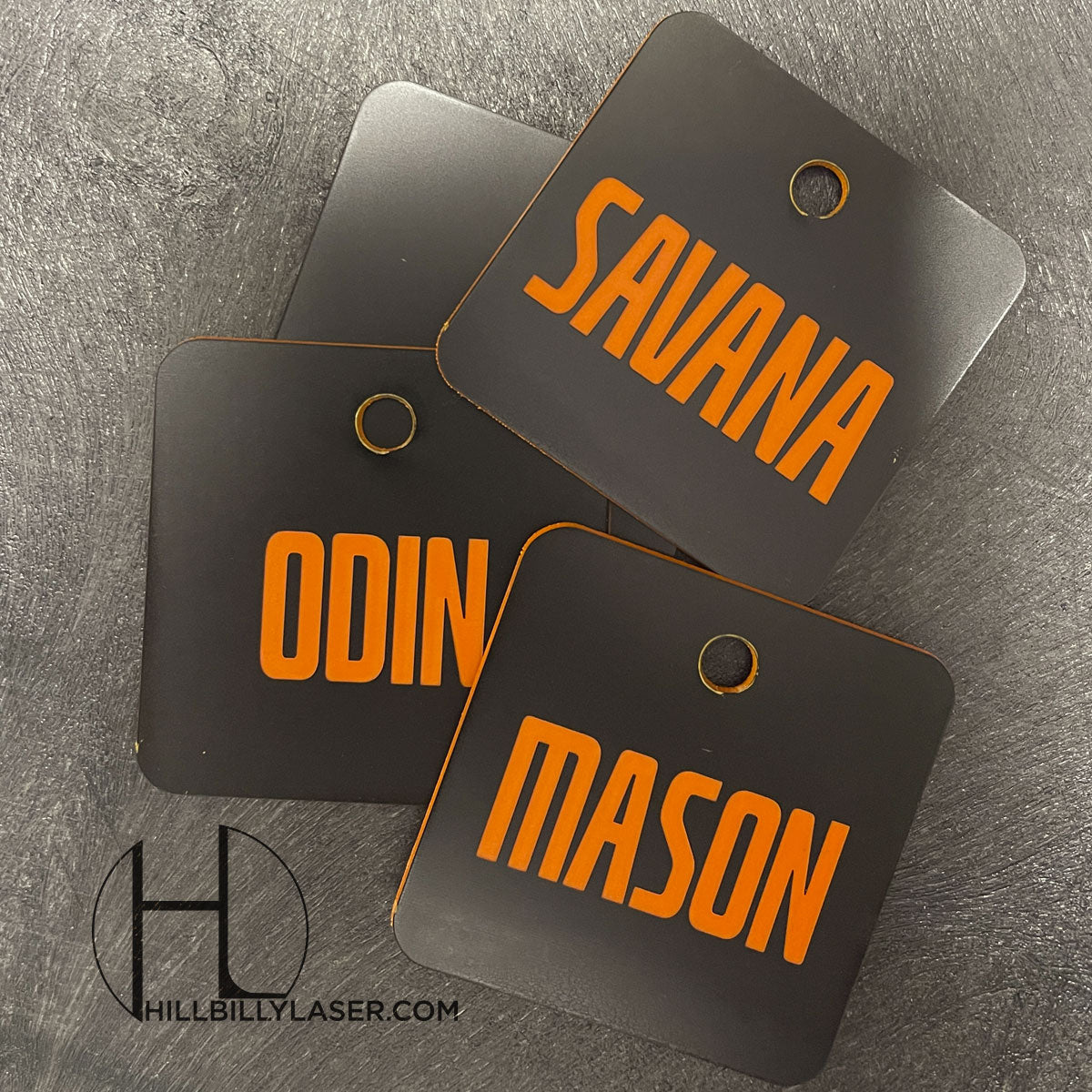 Bag Tag - Acrylic - Hillbilly Laser