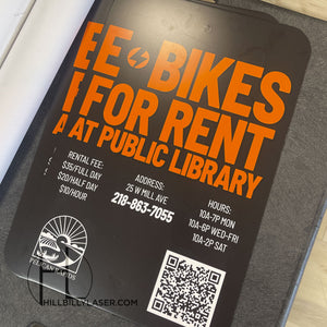 Parking Sign - Hillbilly Laser