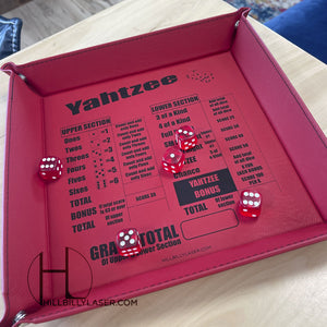 Farkle + Yahtzee Snap Tray