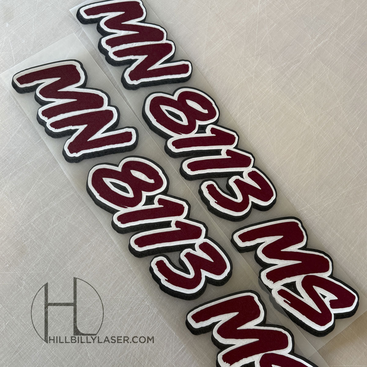 Boat Decals - Hillbilly Laser