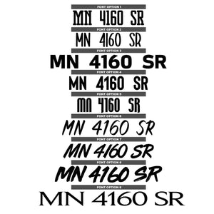 Boat Decals - Hillbilly Laser