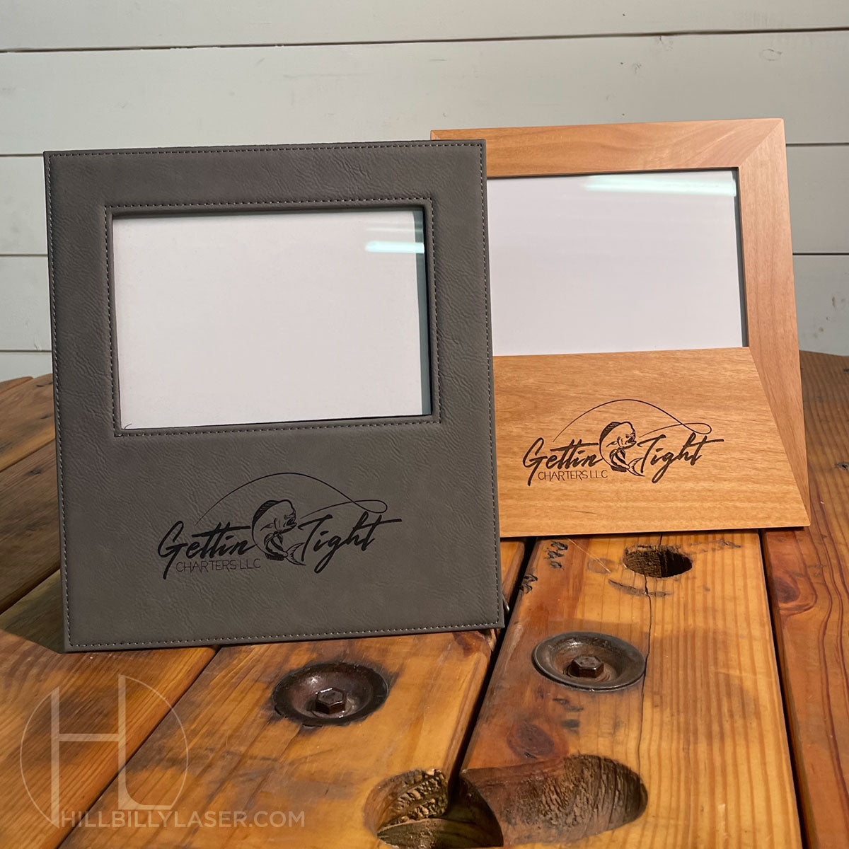 Gettin' Tight Charters - Photo Frame - Hillbilly Laser