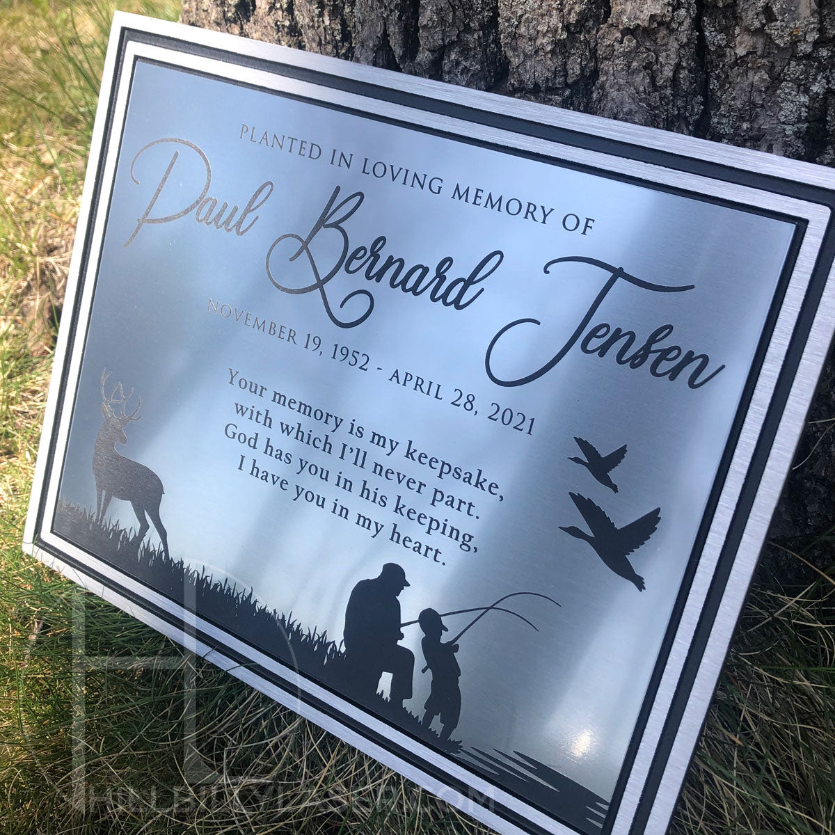 Garden Memorial Stake - Hillbilly Laser