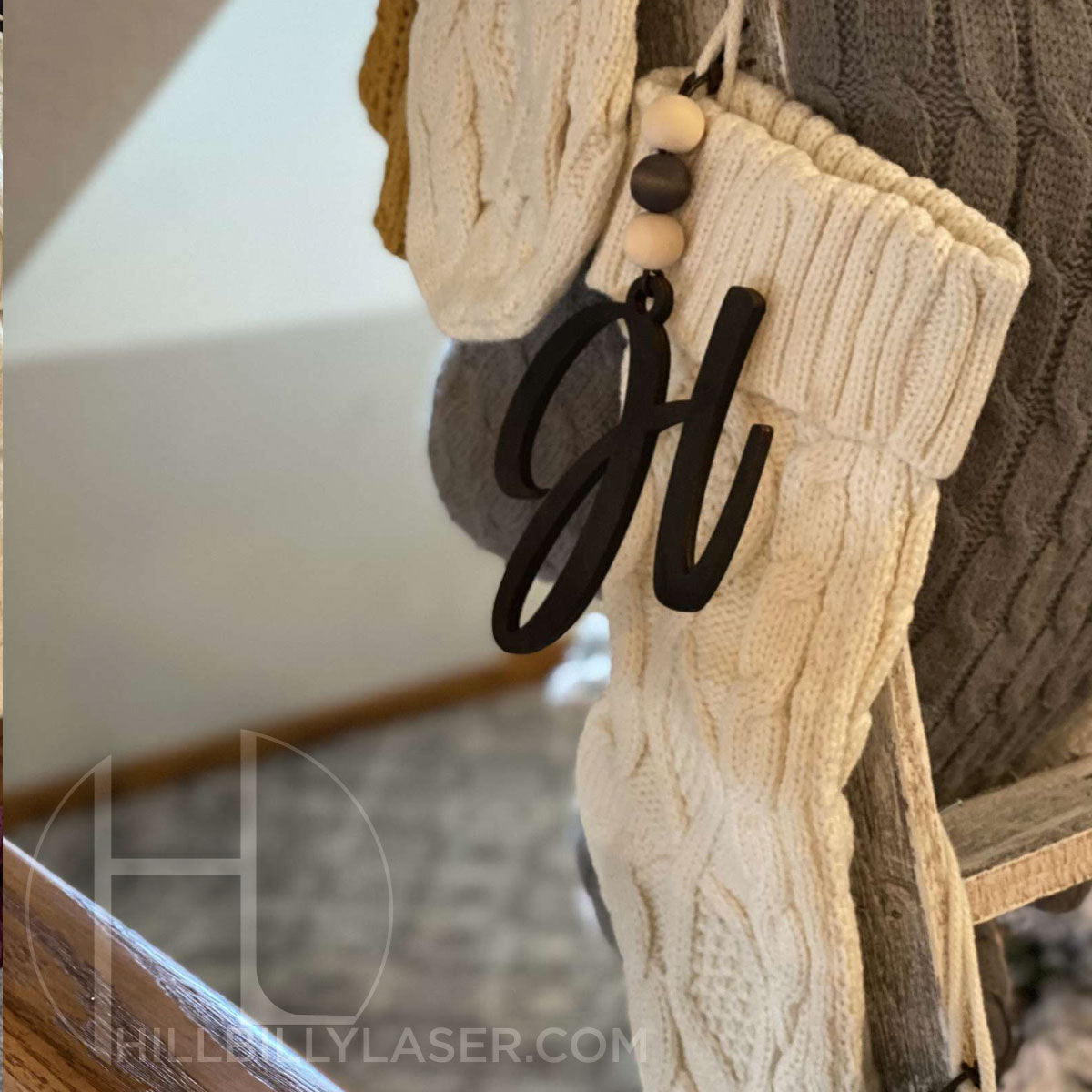 Stocking Markers - Die Cut Name Tags - Hillbilly Laser