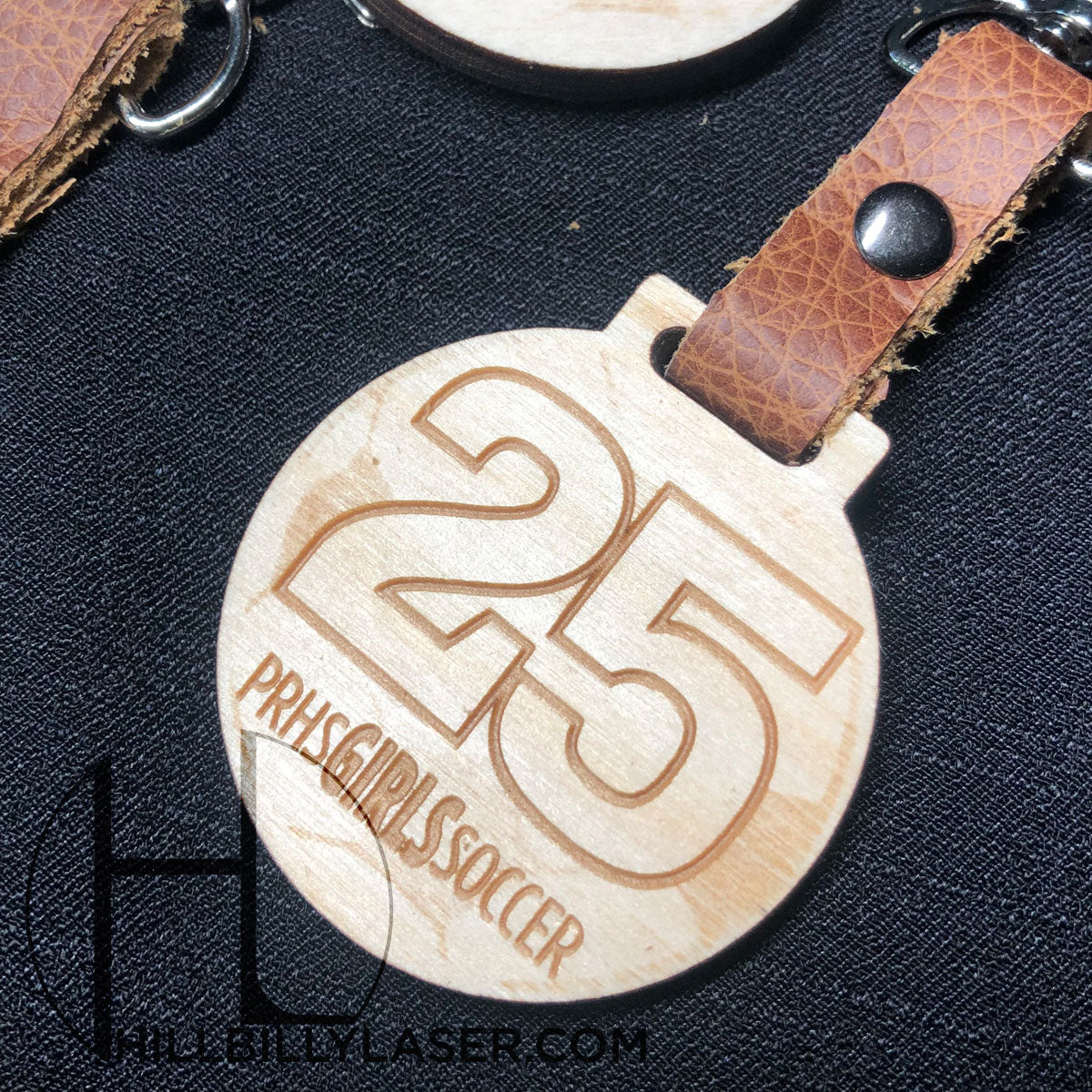 Wood Keyring - Hillbilly Laser