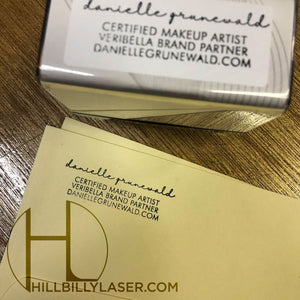 Rubber Stamp // self-inking style - Hillbilly Laser