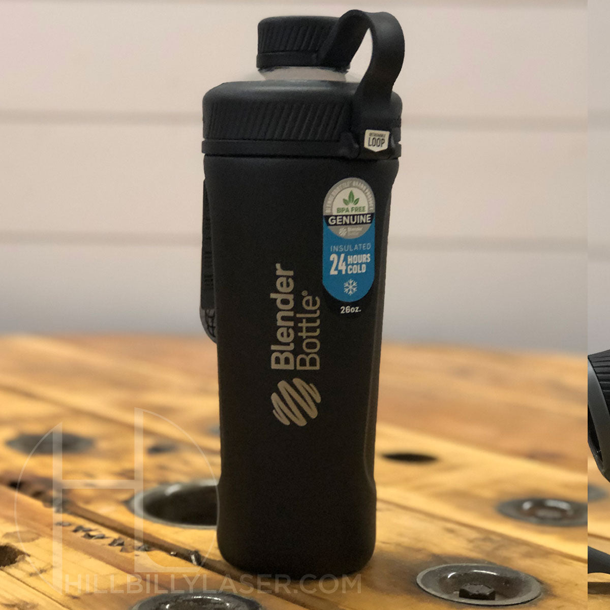 BlenderBottle Radian Insulated Stainless Steel Shaker Bottle, 26oz