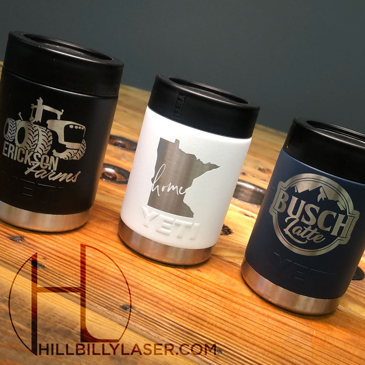 Yeti Colster (Beverage Holder/Koozie) with Nut Up and Win the Dang Day