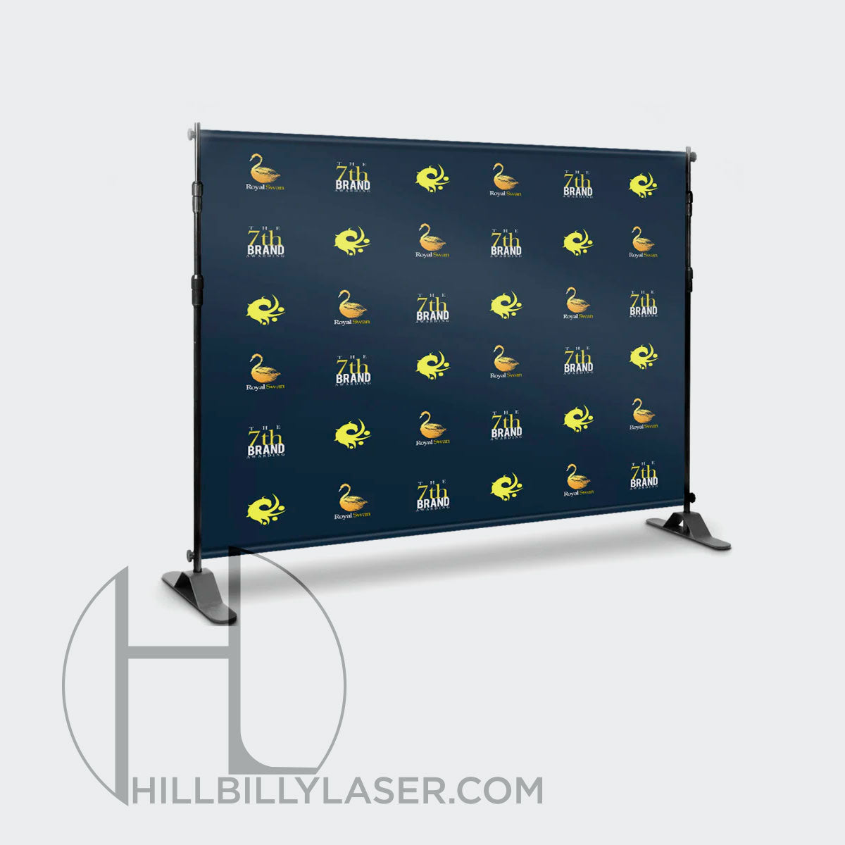 Step + Repeat Banner - Hillbilly Laser