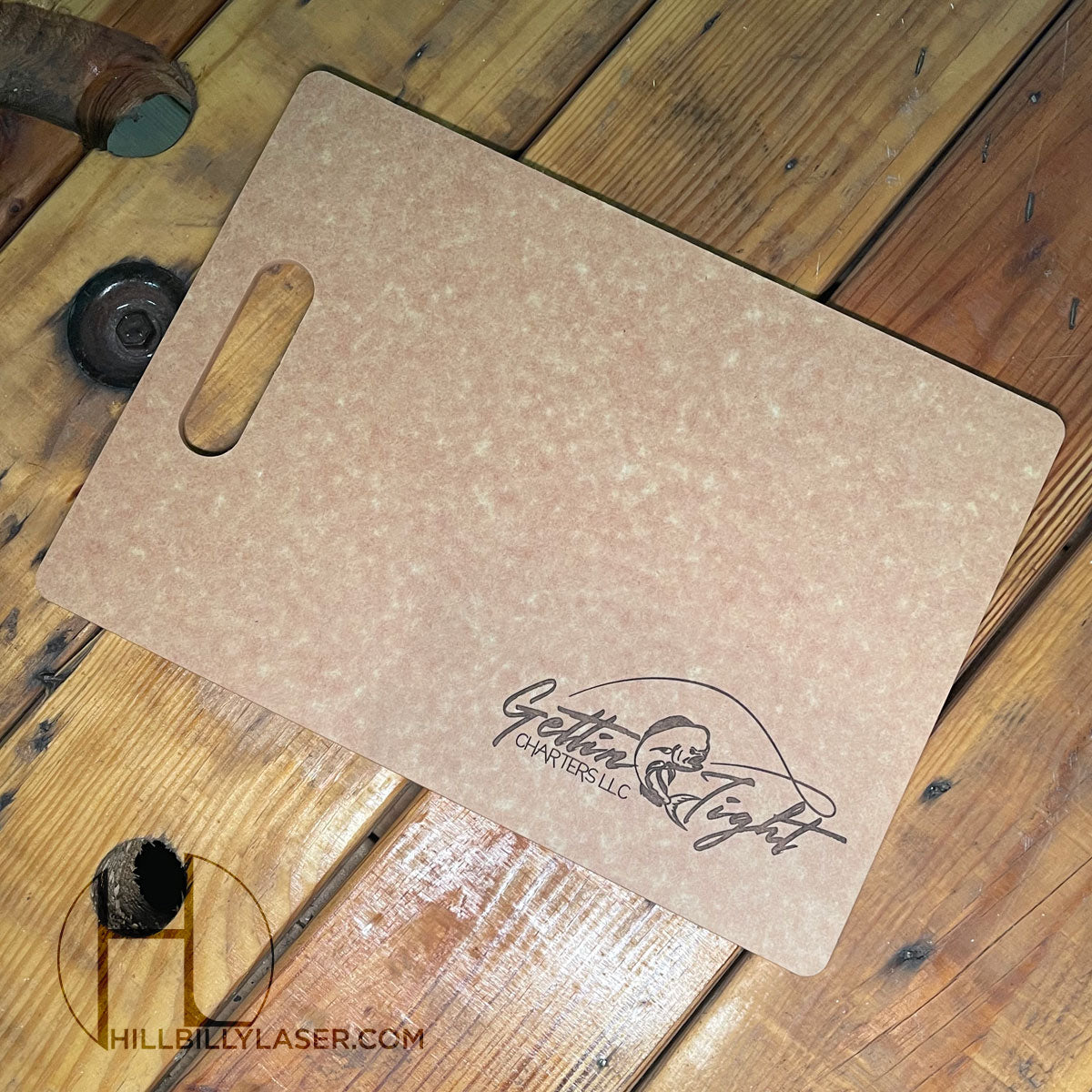 Gettin' Tight Charters - Eco Cutting Board - Hillbilly Laser